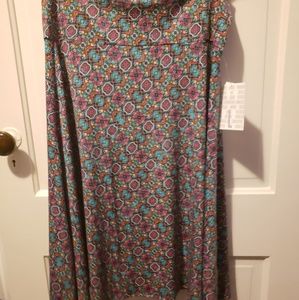 Lularoe skirt azure